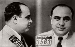 Al Capone mugshot, Miami, Florida